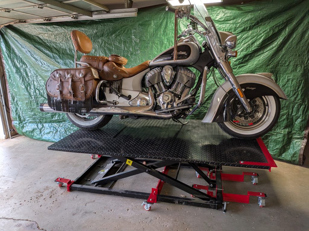 Motorcycle Lift Adapter for Black Widow